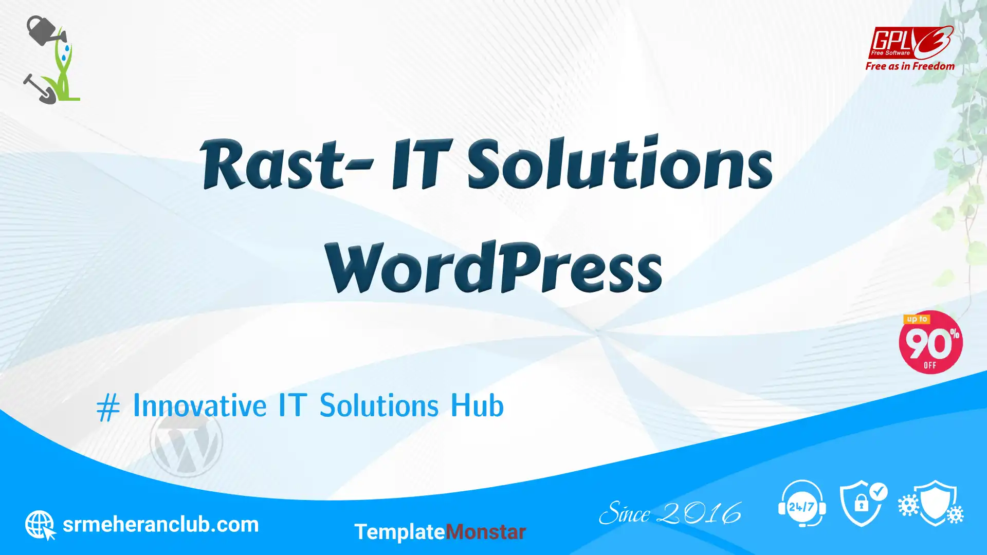 Rast- IT Solutions WordPress — Theme by Templatemonster