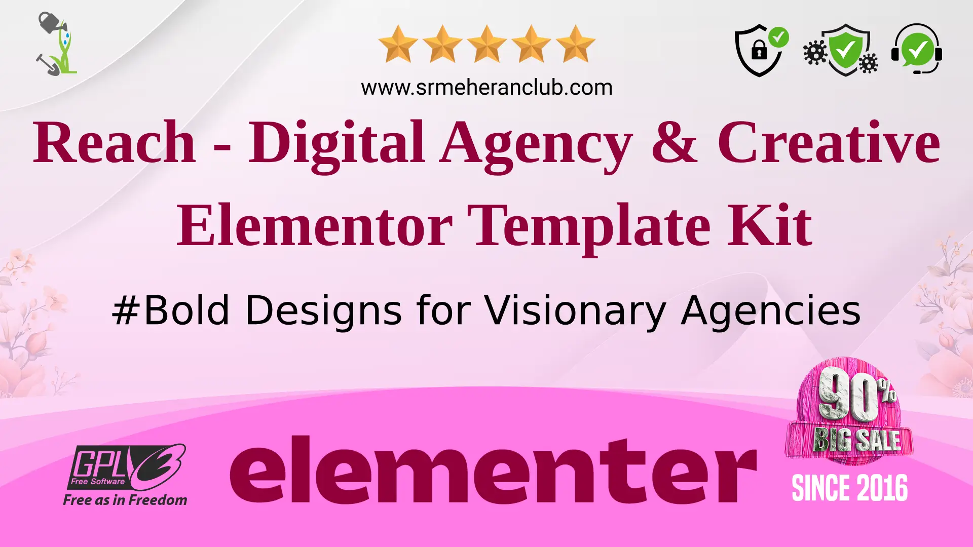 Reach – Digital Agency & Creative Elementor Template Kit — Elementor Kit by Themeforest