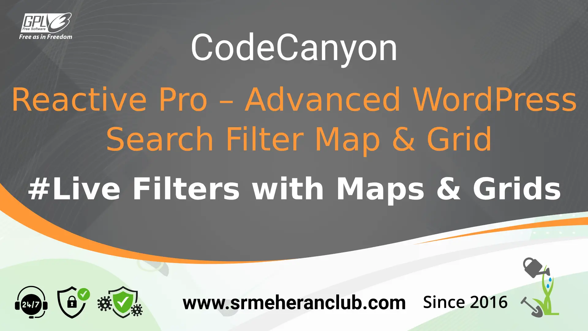 Reactive Pro – Advanced WordPress Search Filter Map & Grid — Plugin by Codecanyon
