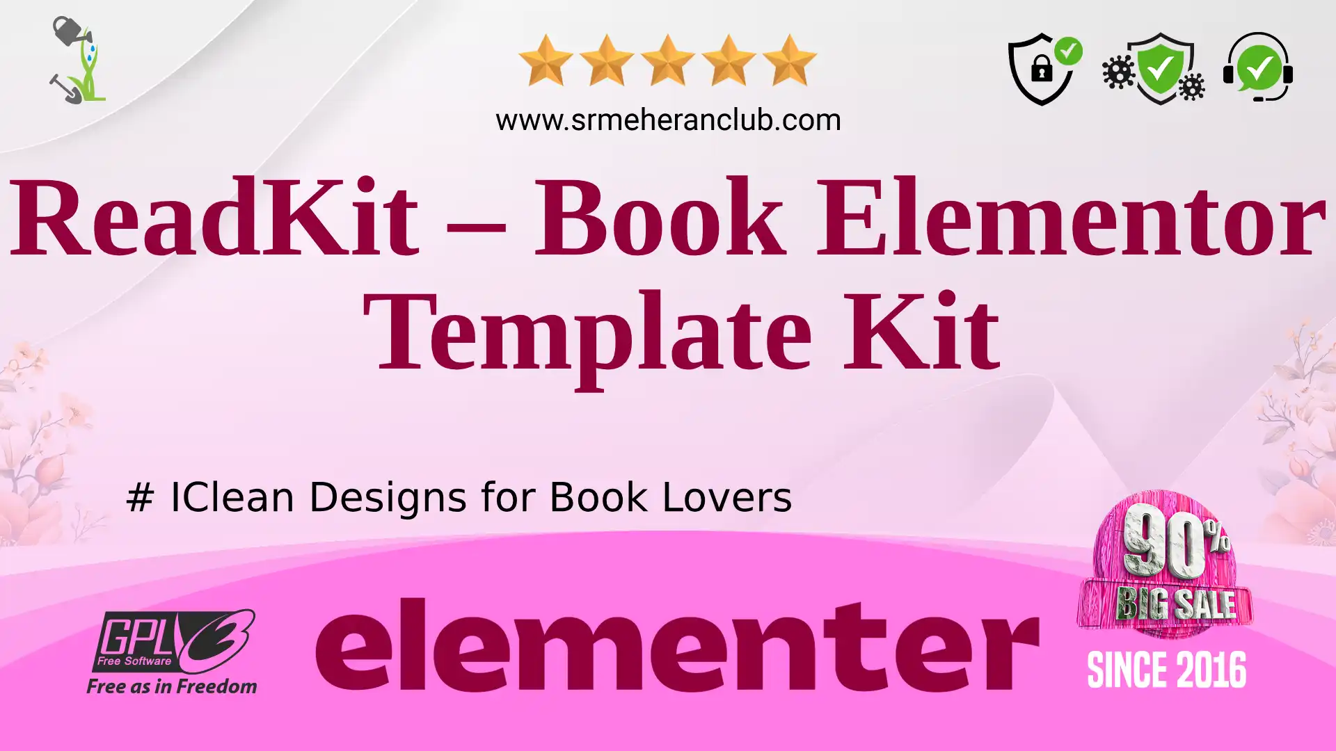ReadKit – Book Elementor Template Kit — Elementor Kit by Themeforest