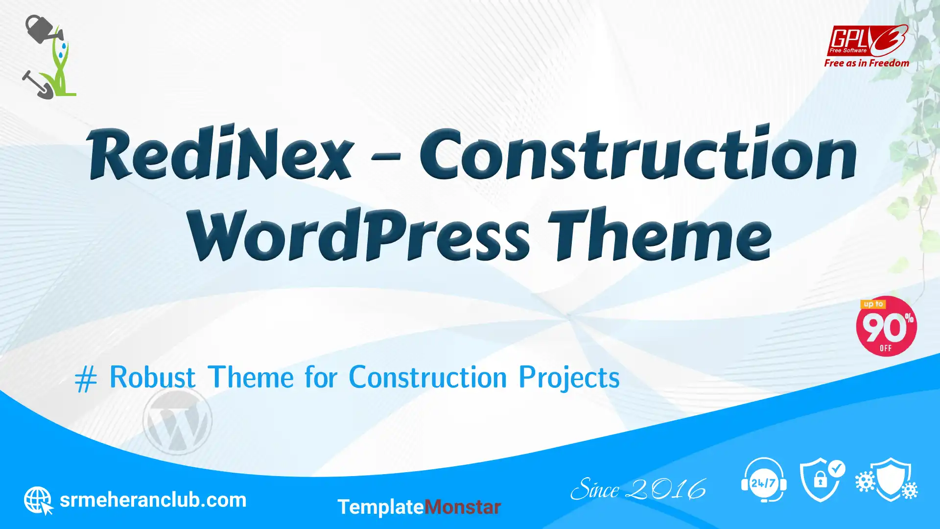 RediNex – Construction WordPress Theme — Theme by Templatemonster