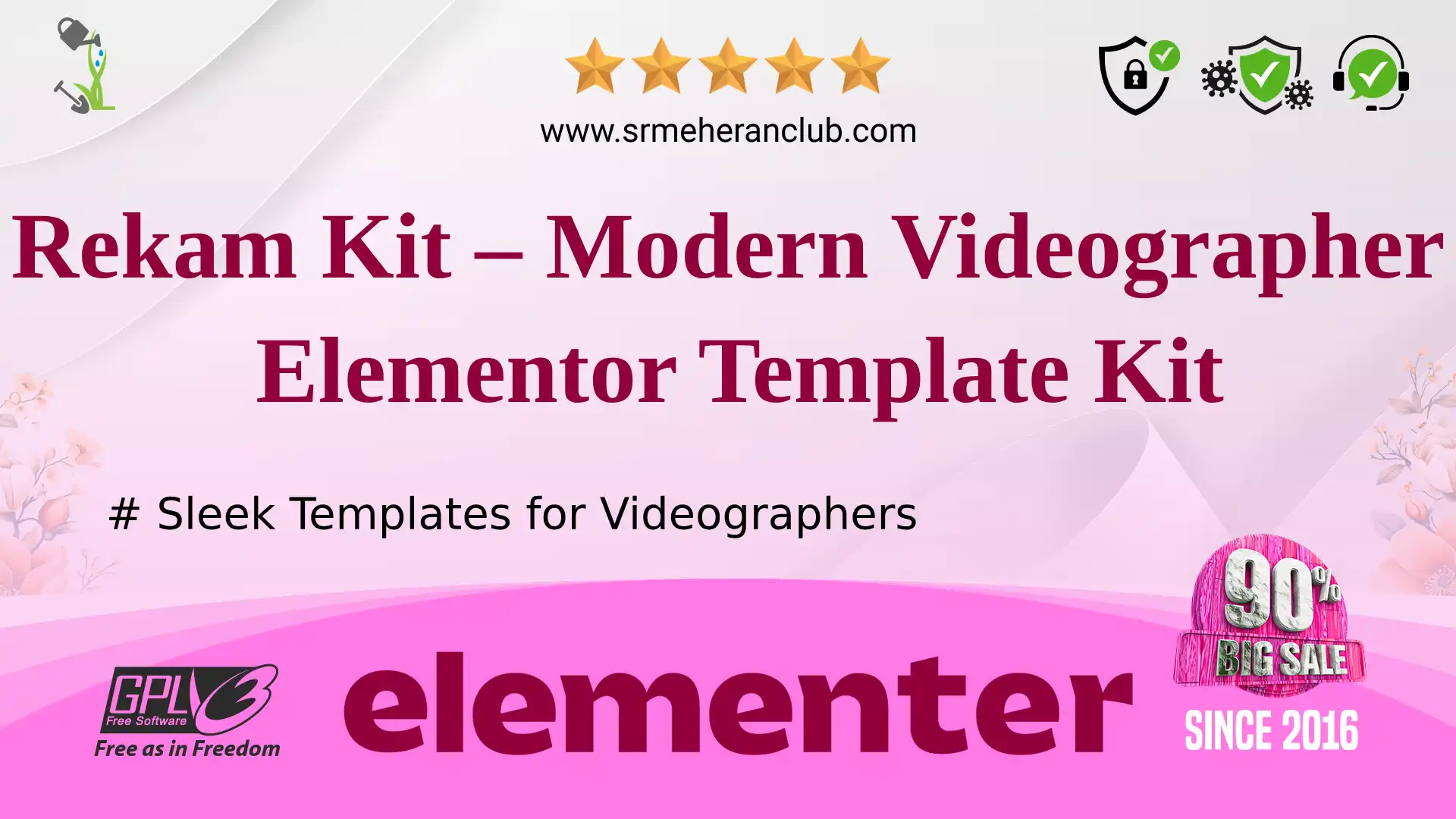 Rekam Kit – Modern Videographer Elementor Template Kit — Elementor Kit by Themeforest