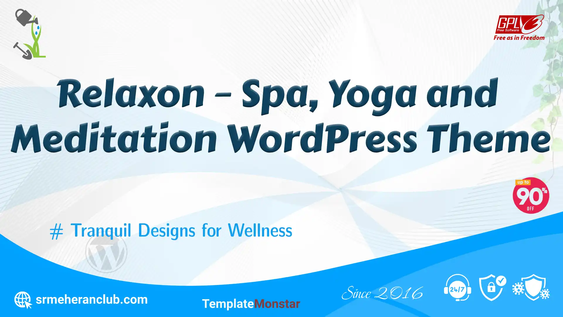 Relaxon – Spa, Yoga and Meditation WordPress Theme — Theme by Templatemonster