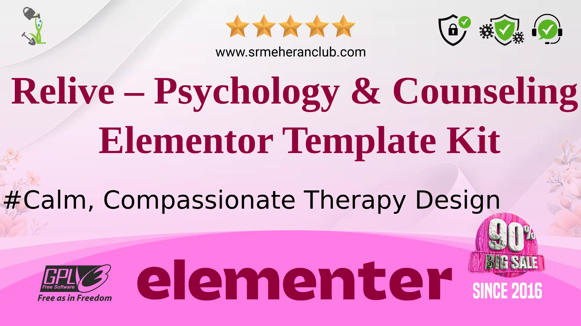 Relive – Psychology & Counseling Elementor Template Kit — Elementor Kit by Themeforest