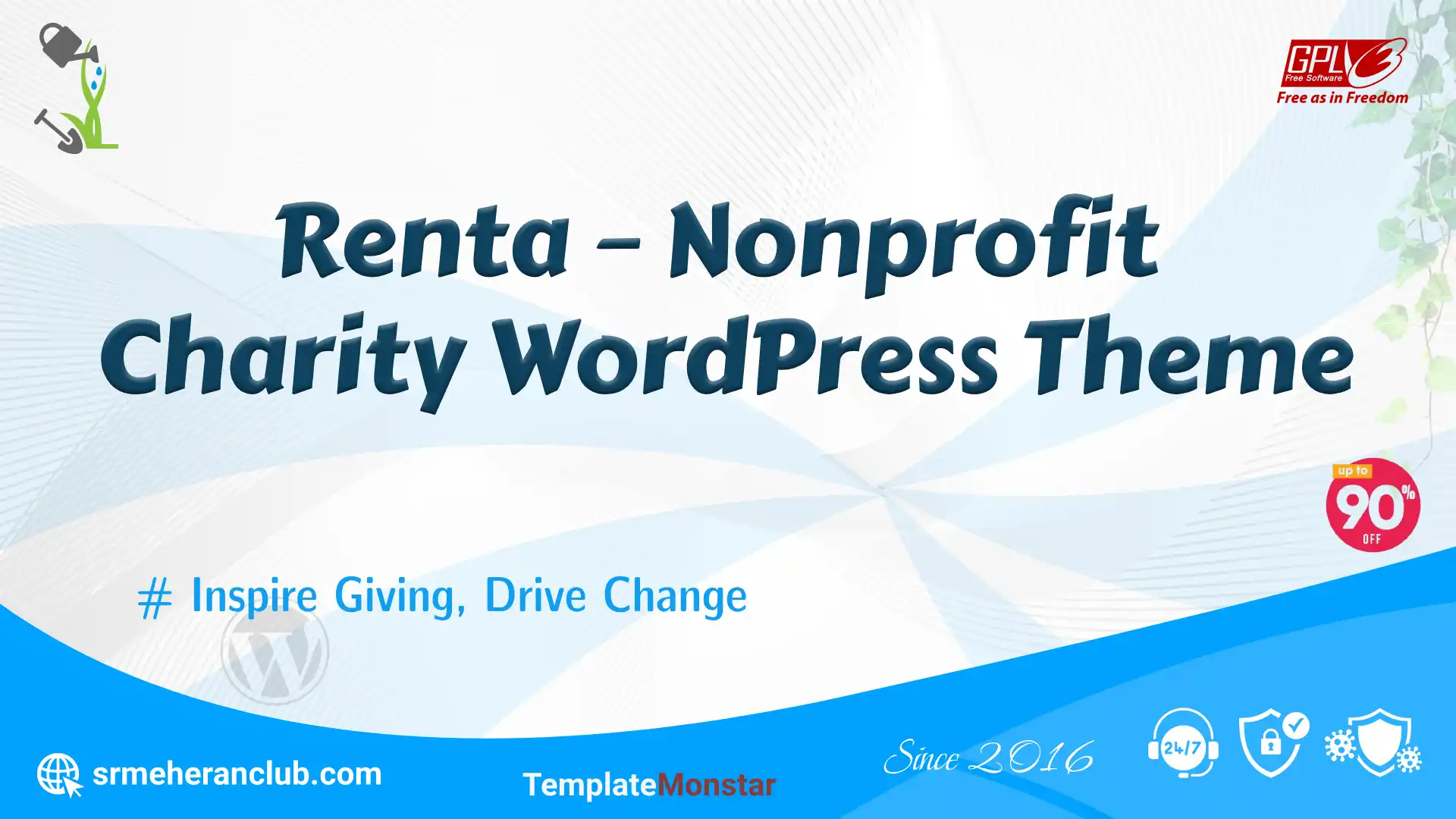 Renta – Nonprofit Charity WordPress Theme — Theme by Templatemonster