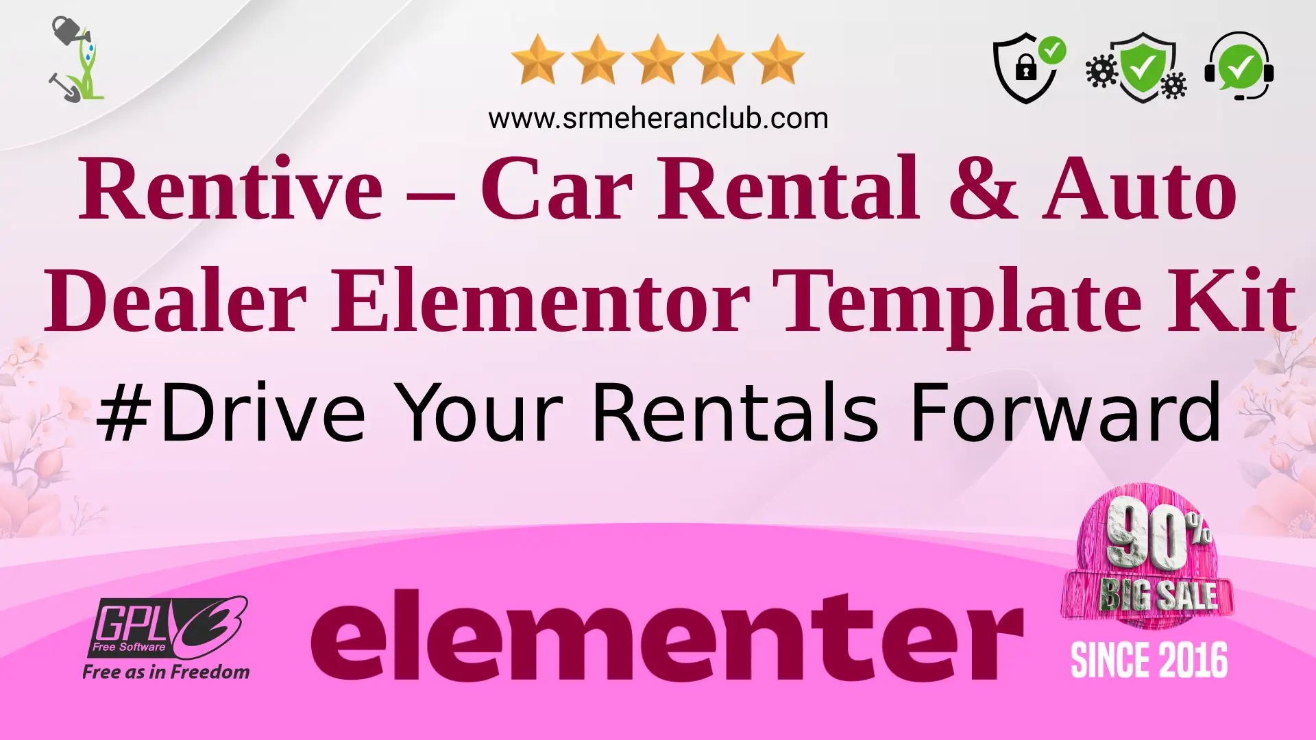 Rentive – Car Rental & Auto Dealer Elementor Template Kit — Elementor Kit by Themeforest