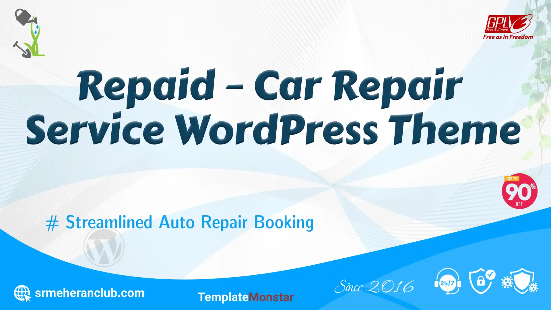 Repaid – Car Repair Service WordPress Theme — Theme by Templatemonster