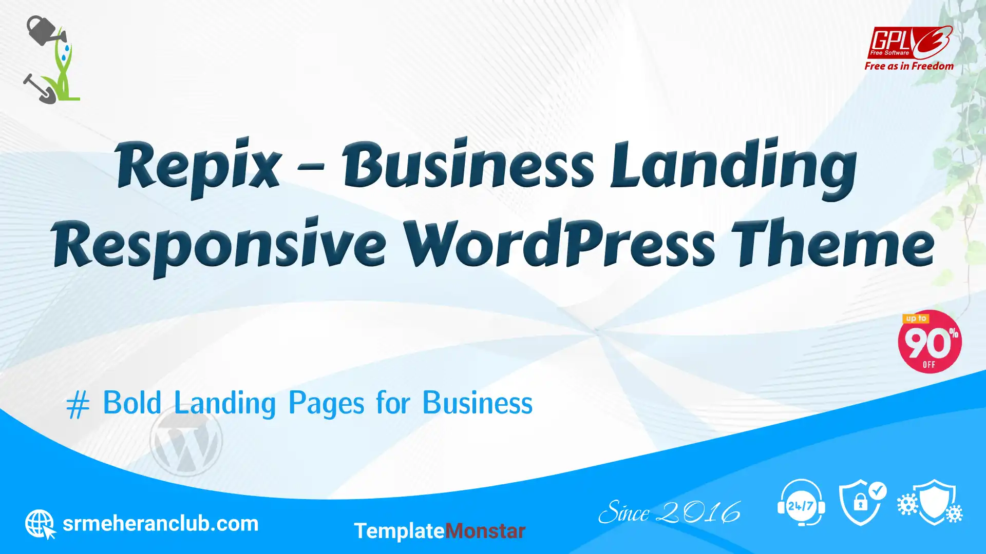 Repix – Business Landing Responsive WordPress Theme