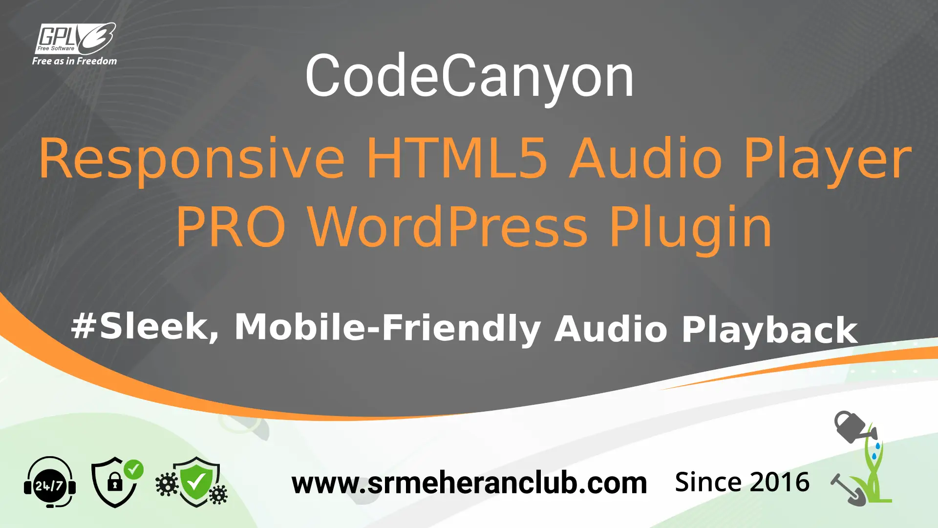 Responsive HTML5 Audio Player PRO WordPress Plugin — Plugin by Codecanyon