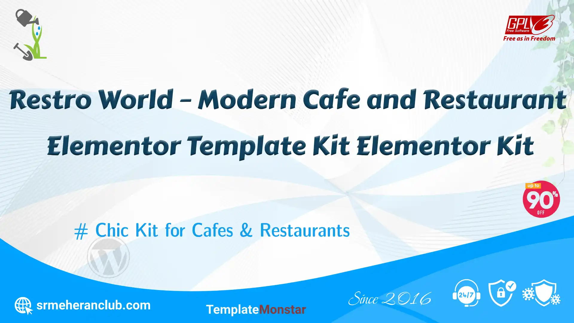 Restro World – Modern Cafe and Restaurant Elementor Template Kit Elementor Kit