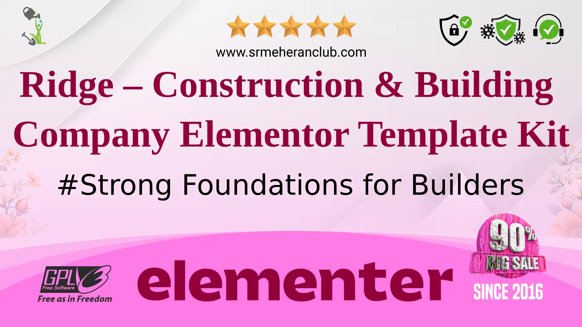 Ridge – Construction & Building Company Elementor Template Kit