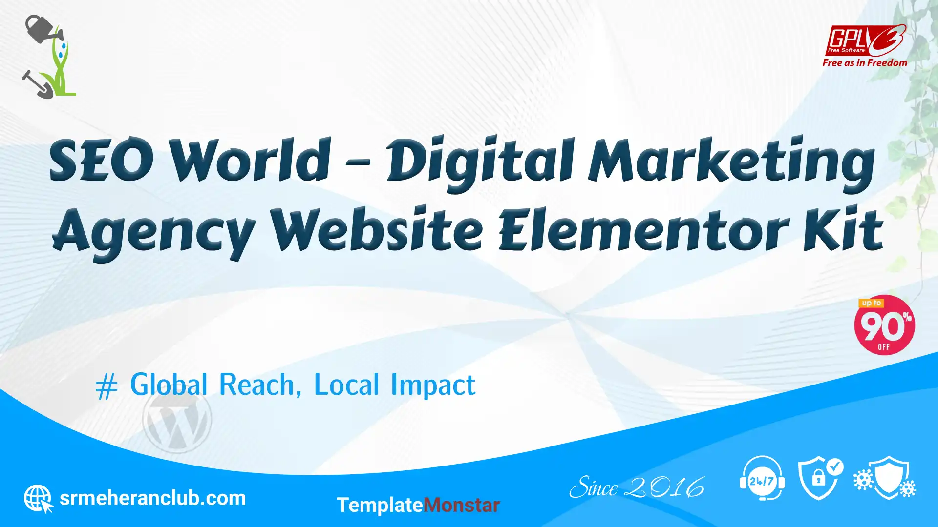 SEO World – Digital Marketing Agency Website Elementor Kit — Theme by Templatemonster