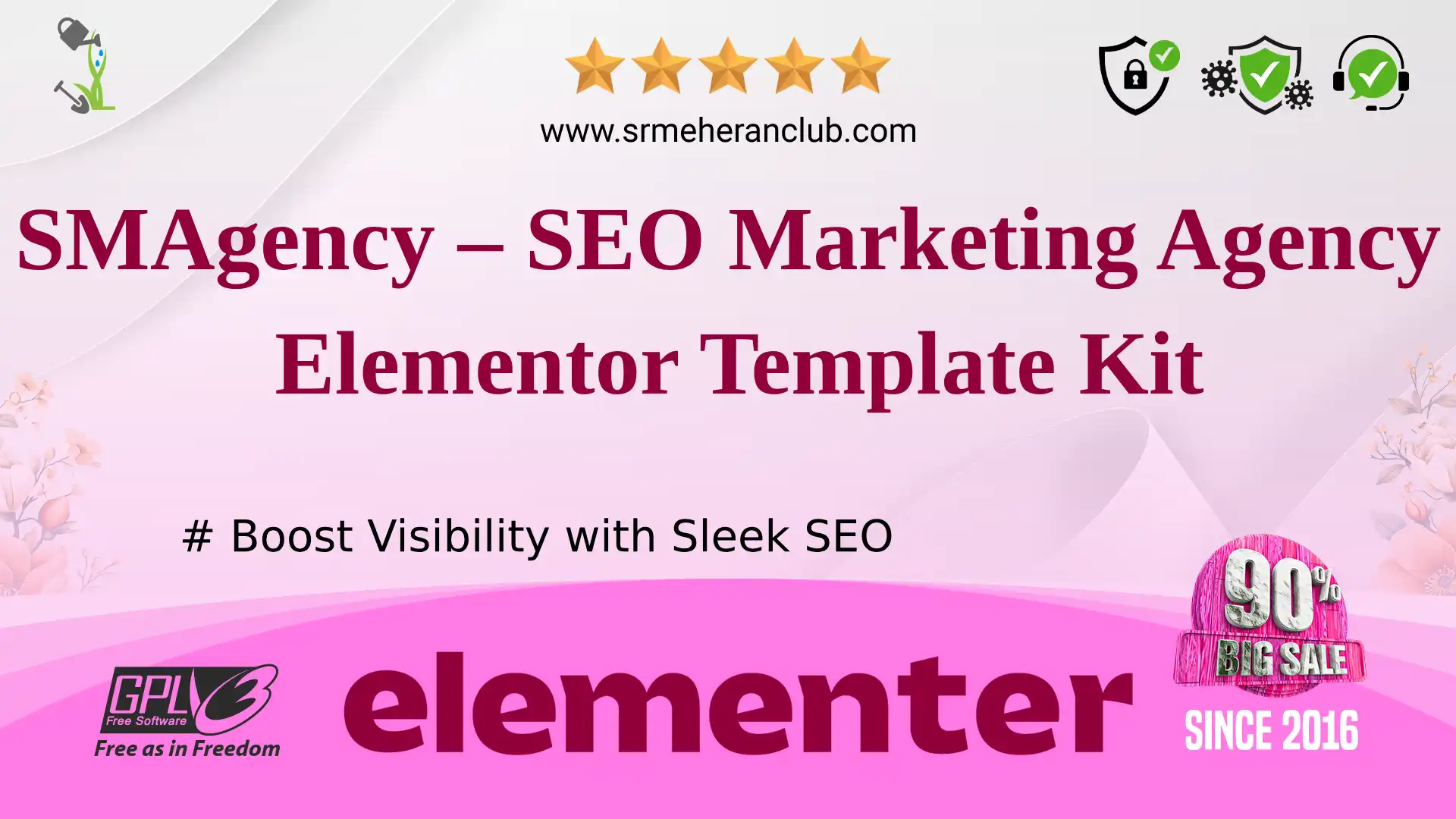 SMAgency – SEO Marketing Agency Elementor Template Kit — Elementor Kit by Themeforest