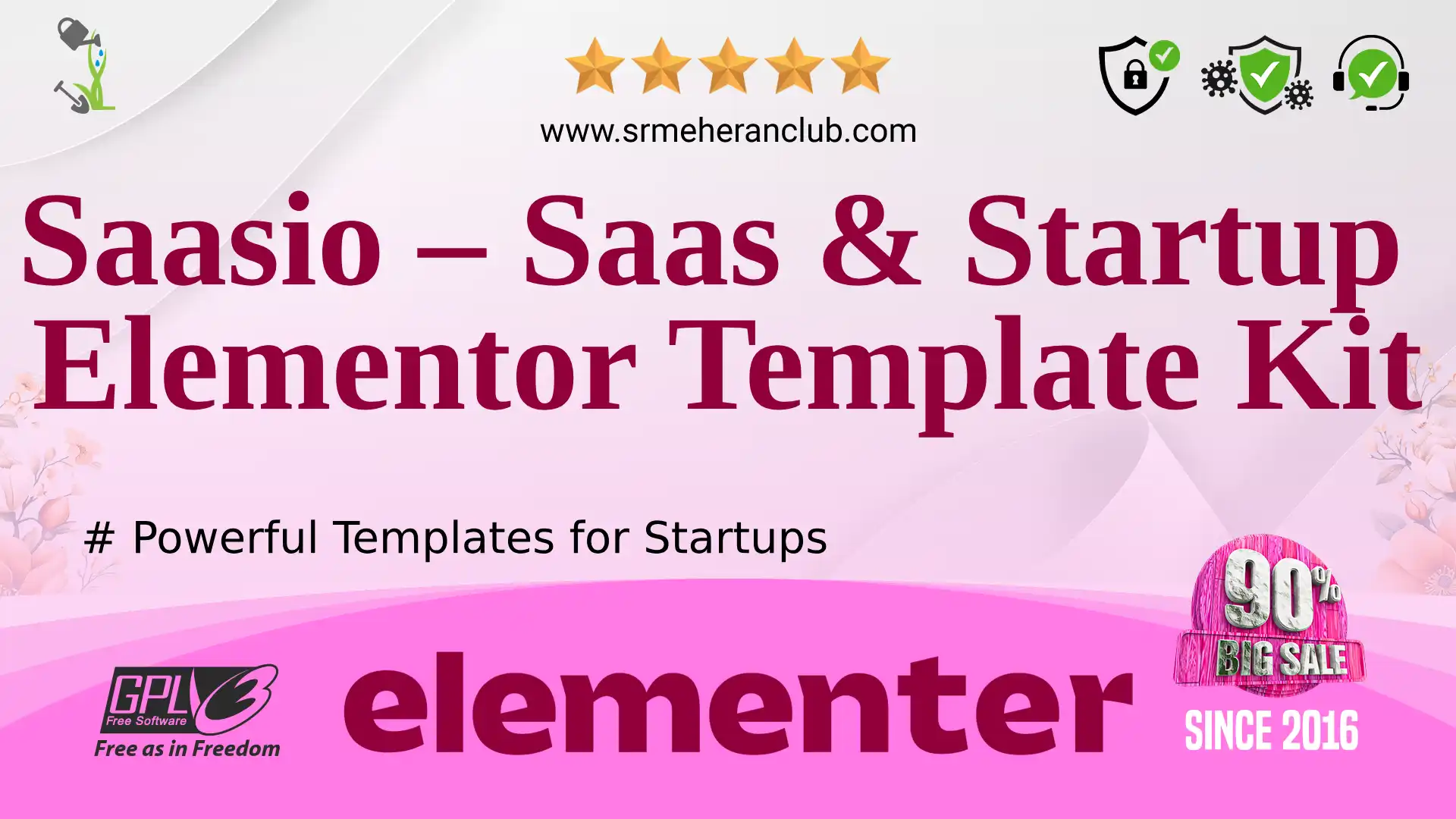 Saasio – Saas & Startup Elementor Template Kit — Elementor Kit by Themeforest