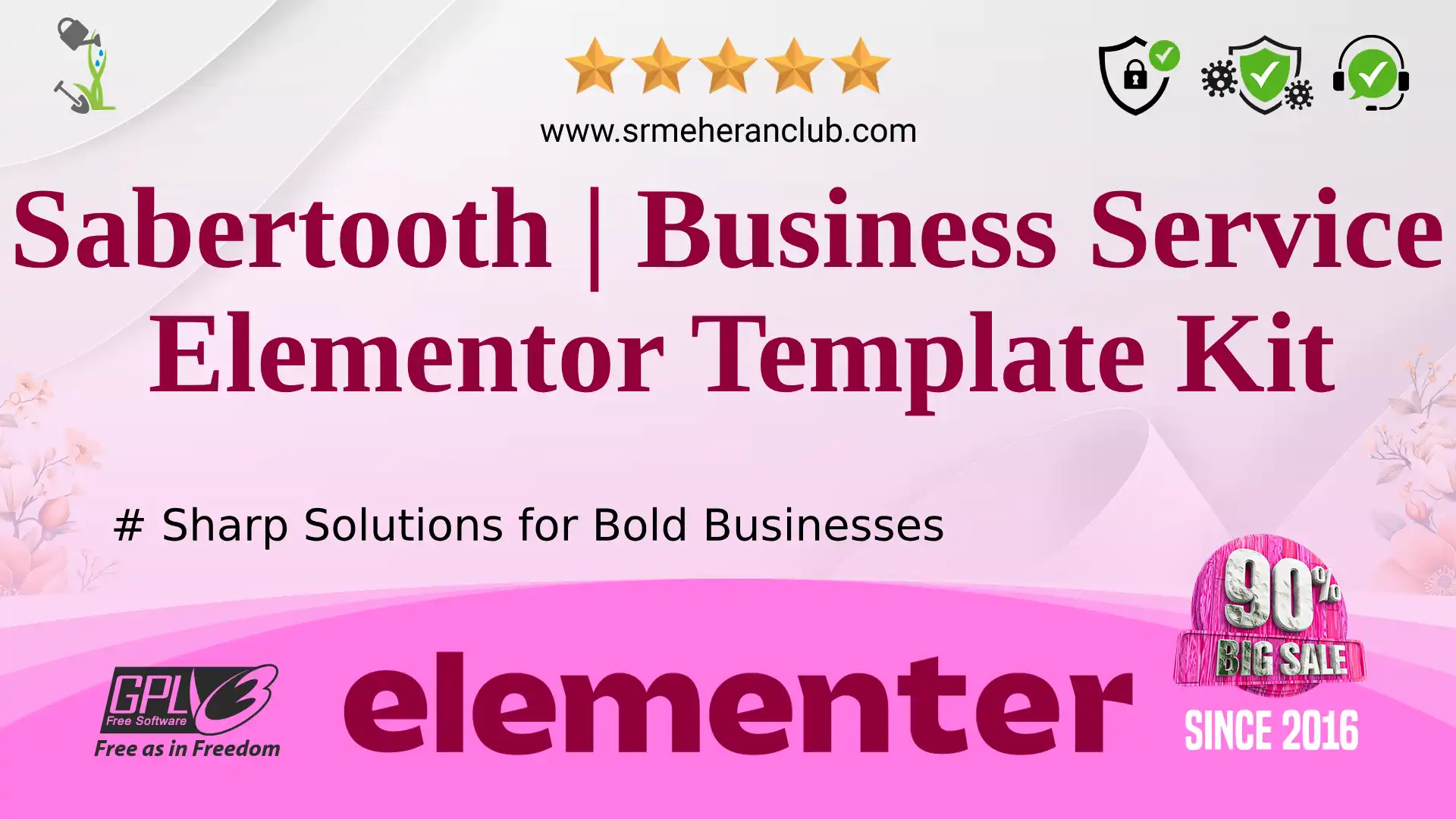 Sabertooth | Business Service Elementor Template Kit — Elementor Kit by Themeforest