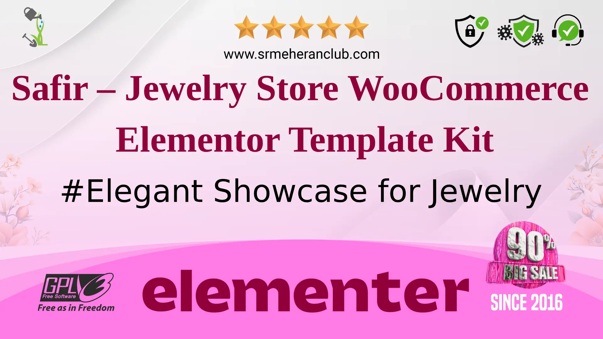 Safir – Jewelry Store WooCommerce Elementor Template Kit — Elementor Kit by Themeforest