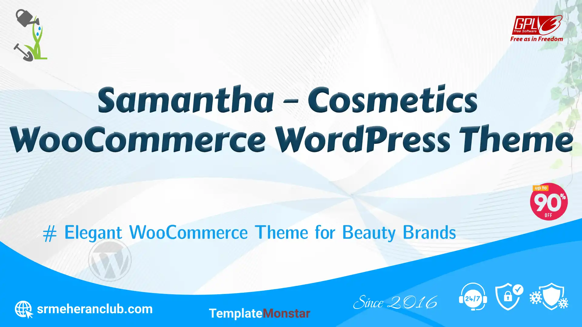 Samantha – Cosmetics WooCommerce WordPress Theme — Theme by Templatemonster