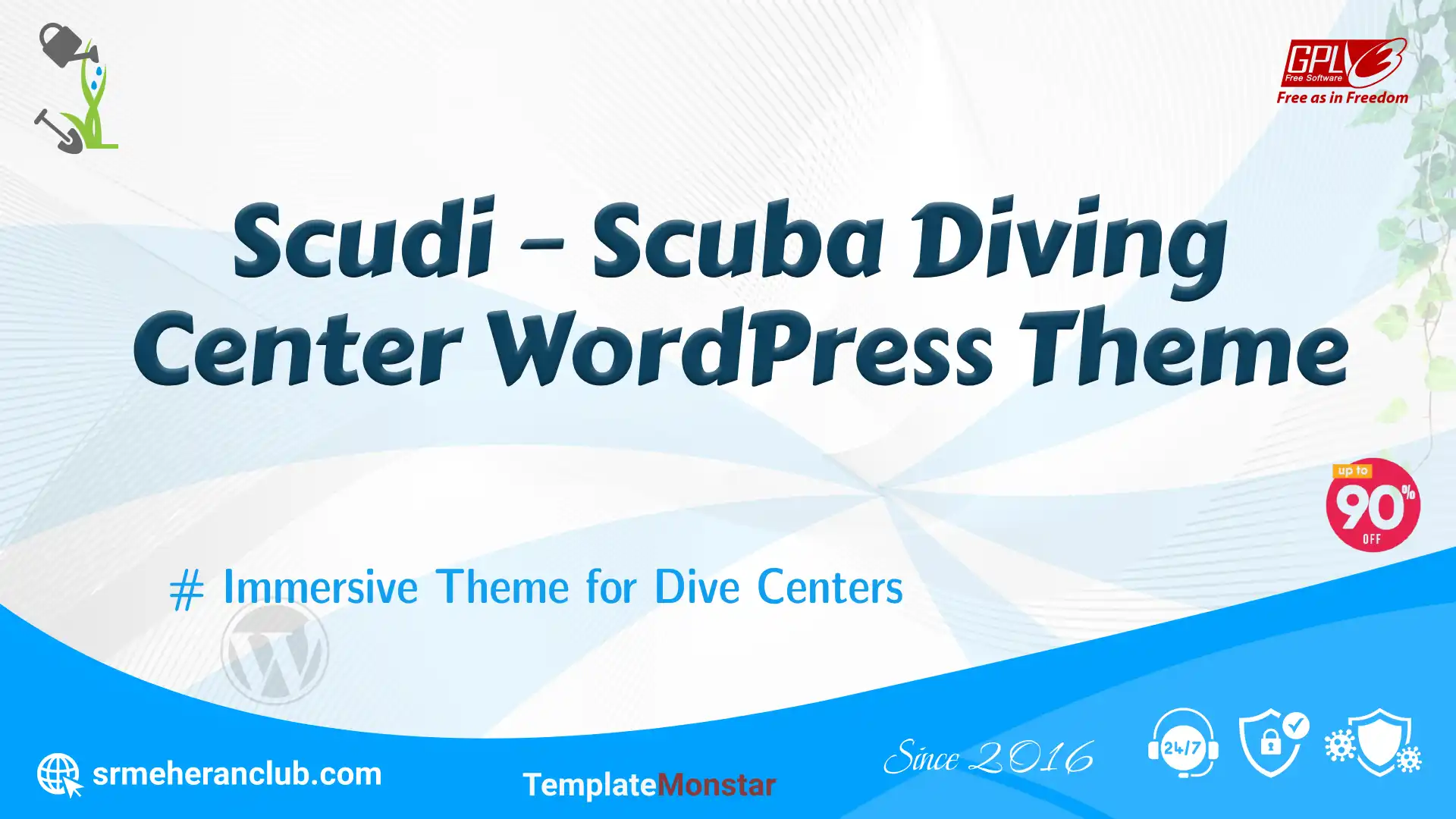 Scudi – Scuba Diving Center WordPress Theme — Theme by Templatemonster