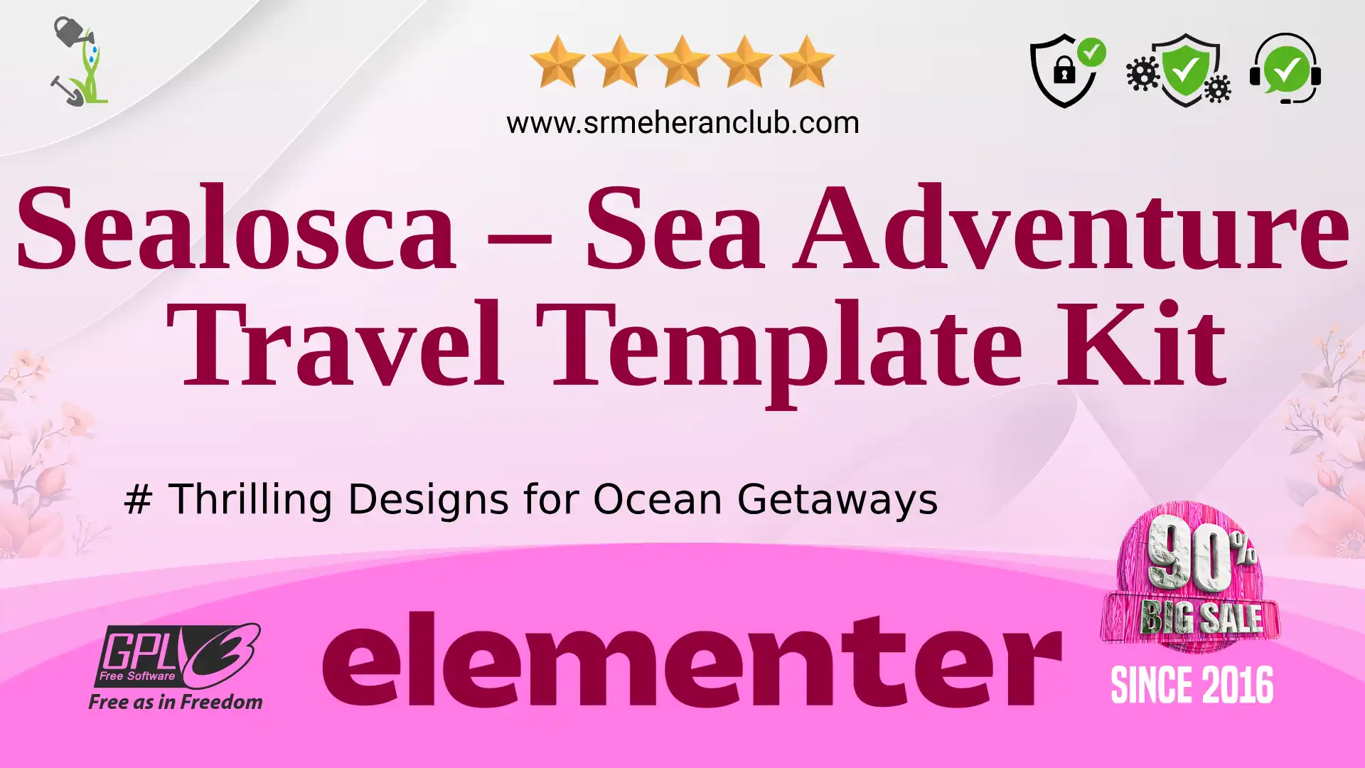 Sealosca – Sea Adventure Travel Template Kit — Elementor Kit by Themeforest