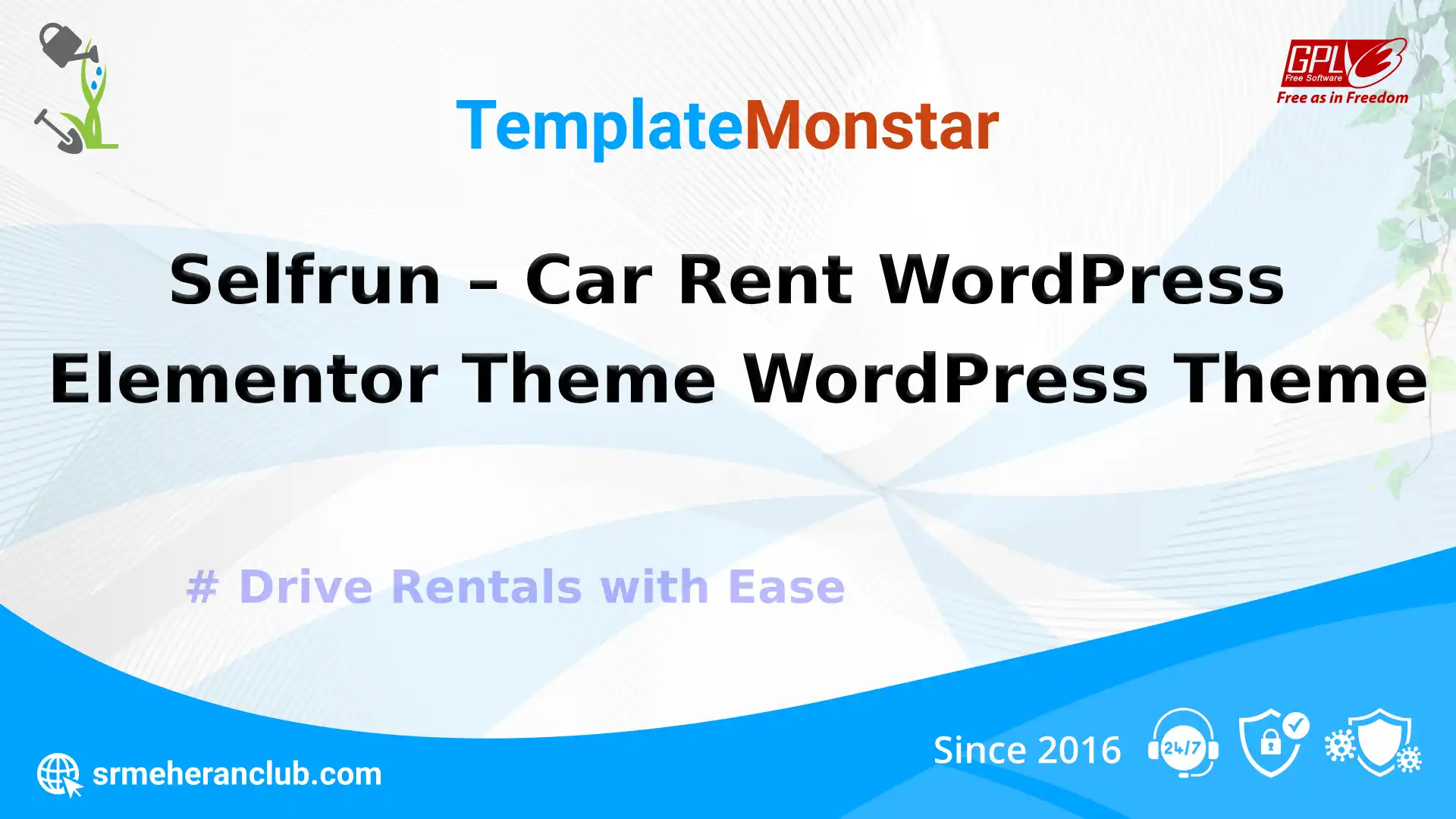 Selfrun – Car Rent WordPress Elementor Theme WordPress Theme