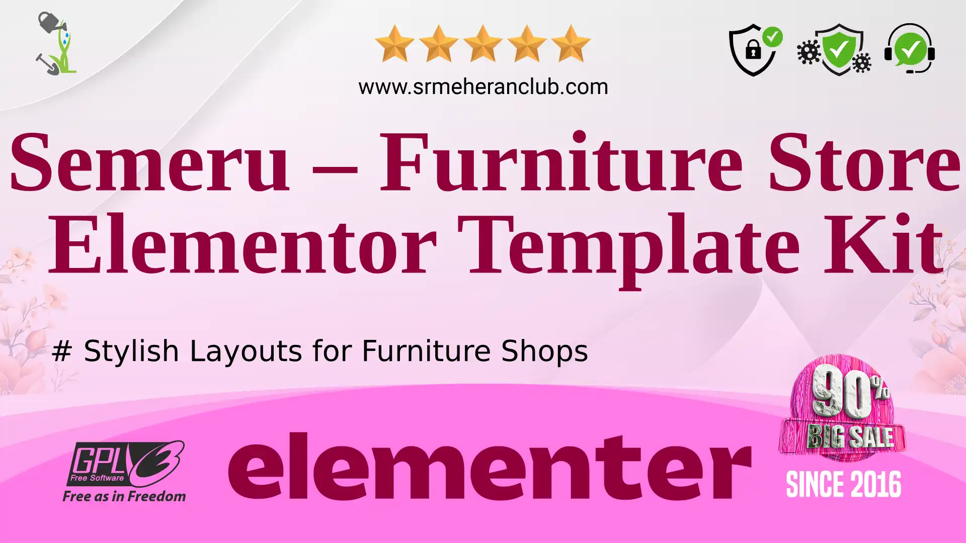 Semeru – Furniture Store Elementor Template Kit — Elementor Kit by Themeforest