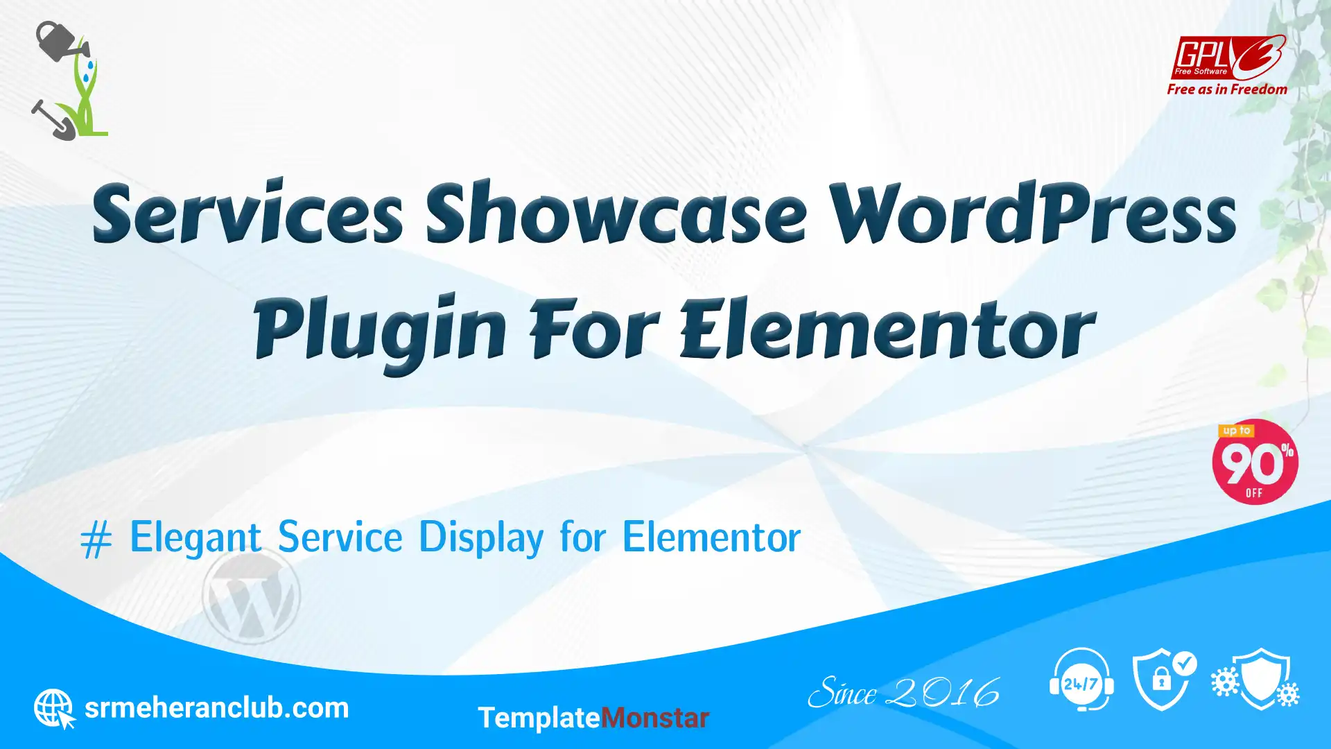 Services Showcase WordPress Plugin For Elementor — Plugin by Templatemonster
