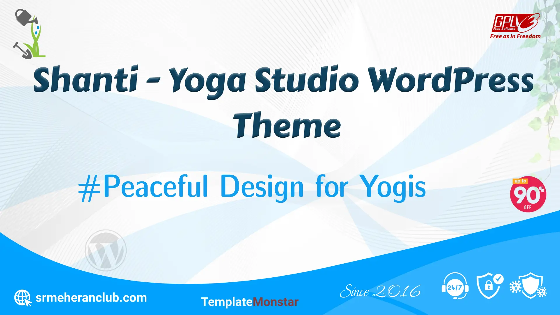 Shanti – Yoga Studio WordPress Theme — Theme by Templatemonster