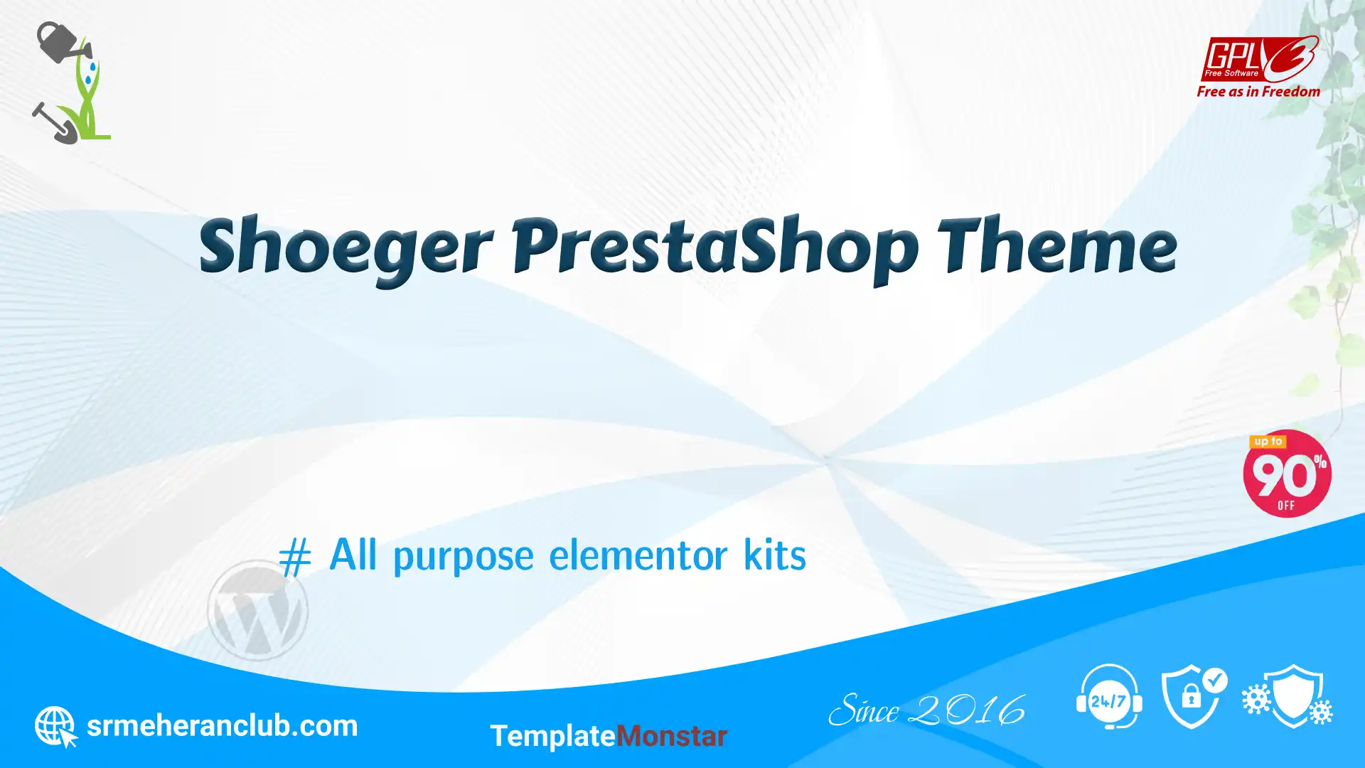Shoeger PrestaShop Theme — Theme by Templatemonster
