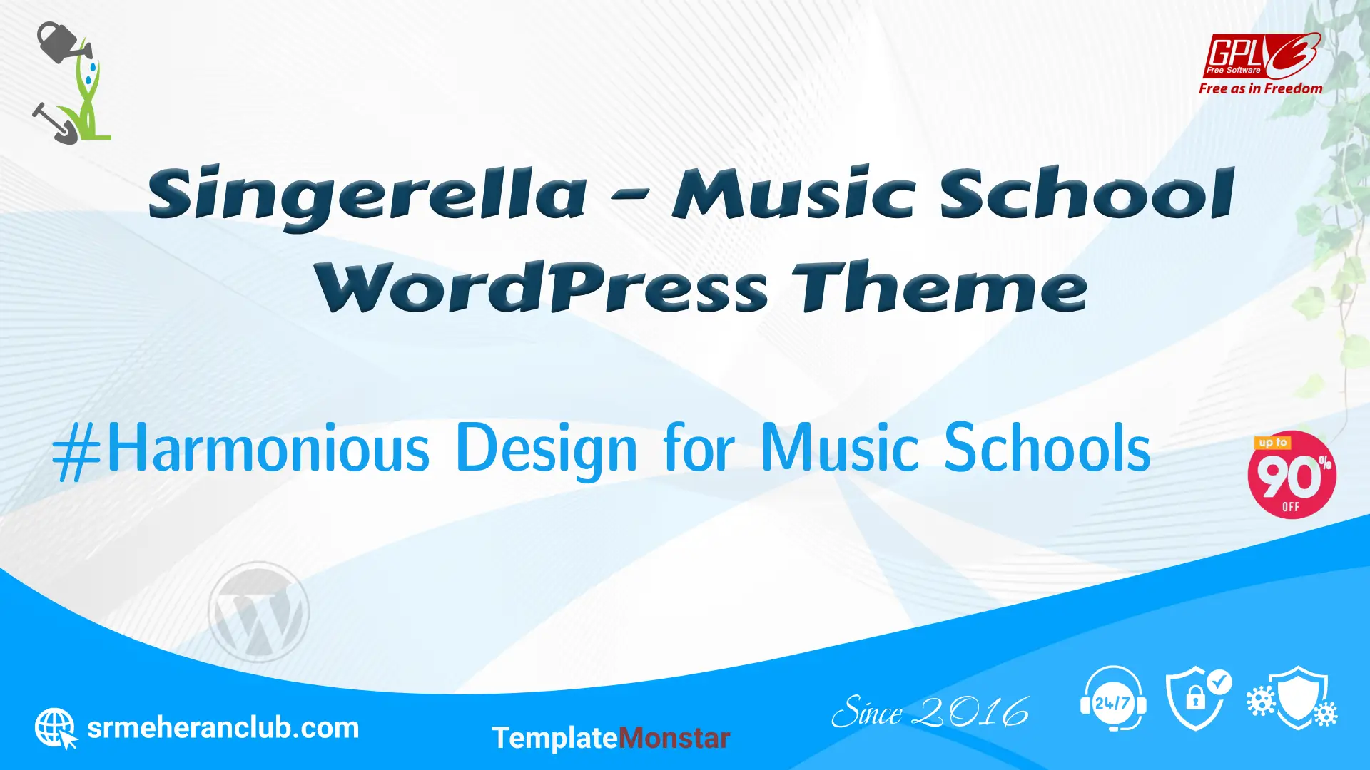 Singerella – Music School WordPress Theme — Theme by Templatemonster