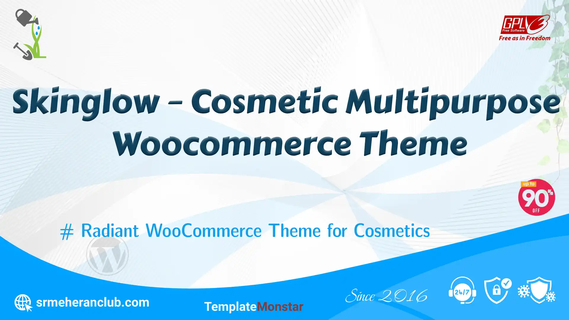 Skinglow – Cosmetic Multipurpose Woocommerce Theme — Theme by Templatemonster