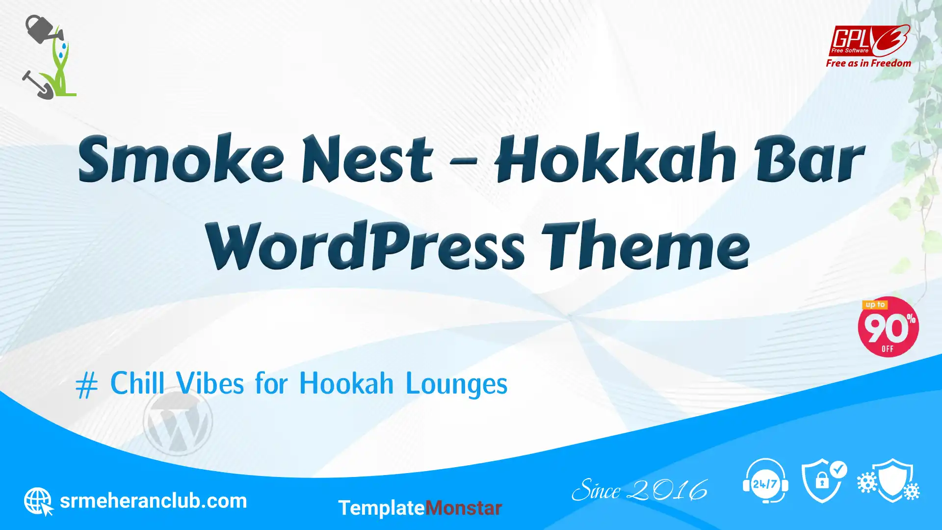 Smoke Nest – Hokkah Bar WordPress Theme — Theme by Templatemonster