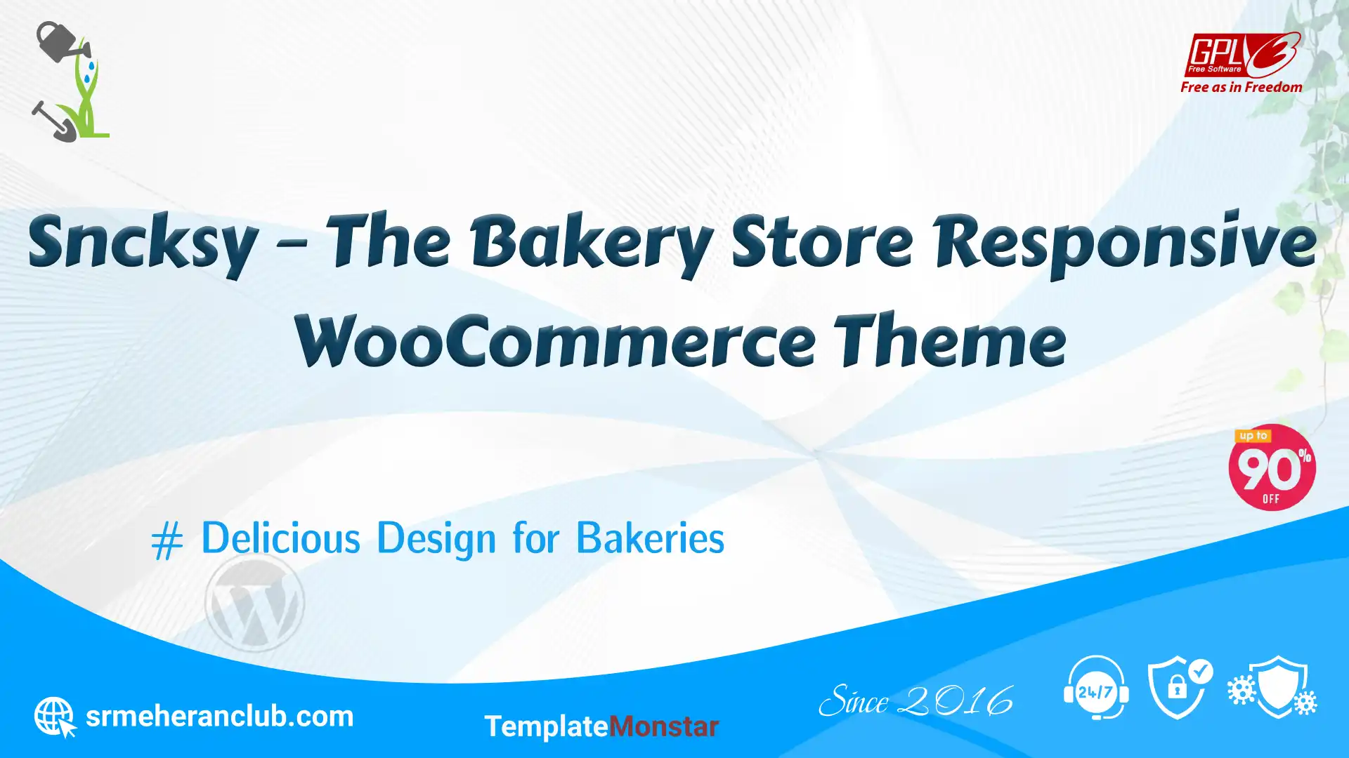 Sncksy – The Bakery Store Responsive WooCommerce Theme — Theme by Templatemonster