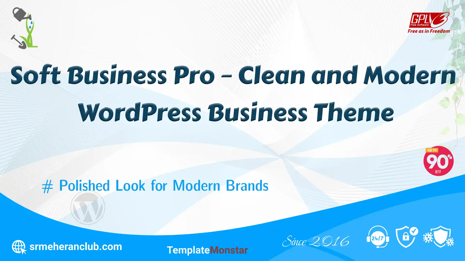 Soft Business Pro – Clean and Modern WordPress Business Theme — Theme by Templatemonster