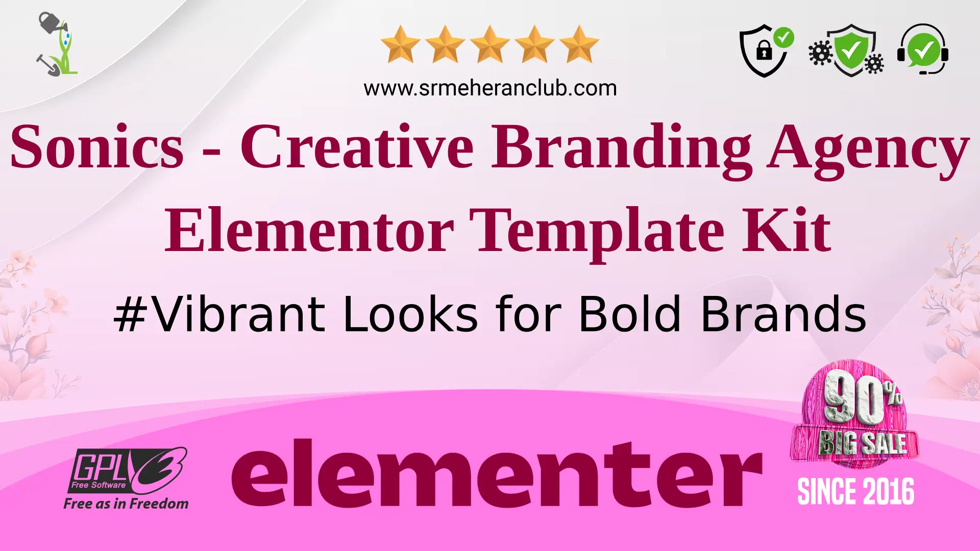 Sonics – Creative Branding Agency Elementor Template Kit — Elementor Kit by Themeforest