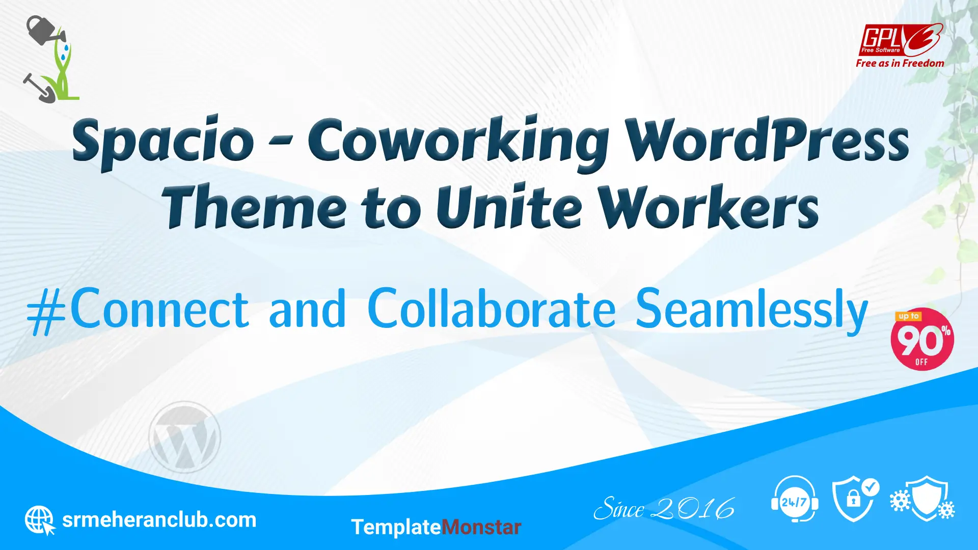 Spacio – Coworking WordPress Theme to Unite Workers — Theme by Templatemonster