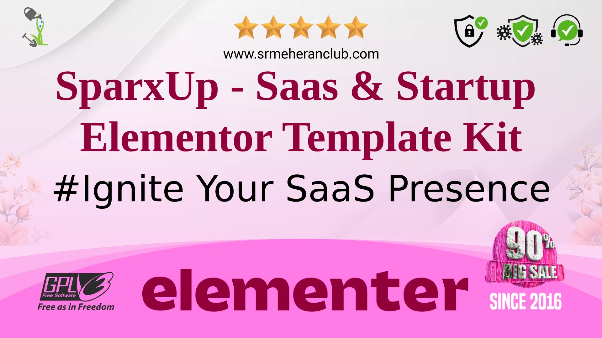 SparxUp – Saas & Startup Elementor Template Kit — Elementor Kit by Themeforest