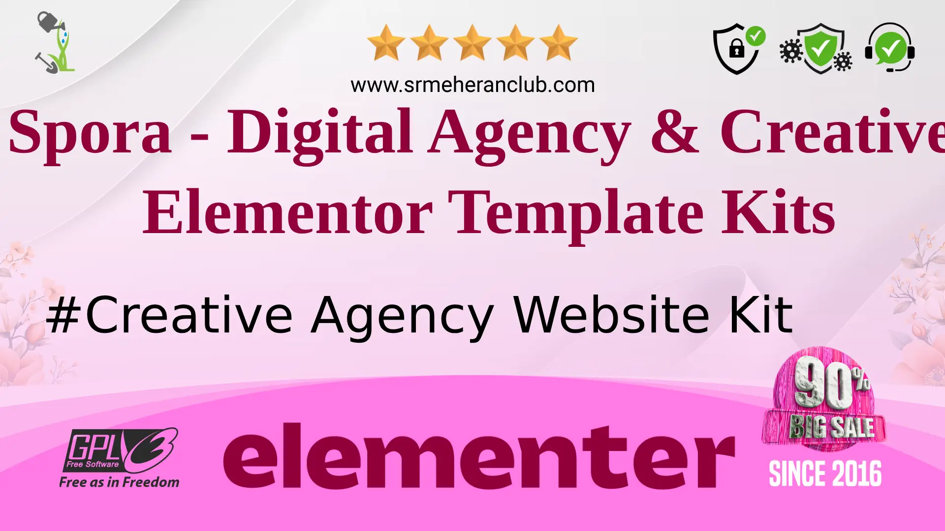 Spora – Digital Agency & Creative Elementor Template Kits — Elementor Kit by Themeforest
