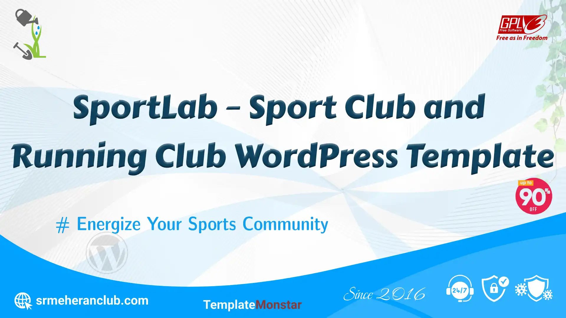 SportLab – Sport Club and Running Club WordPress Template — Theme by Templatemonster