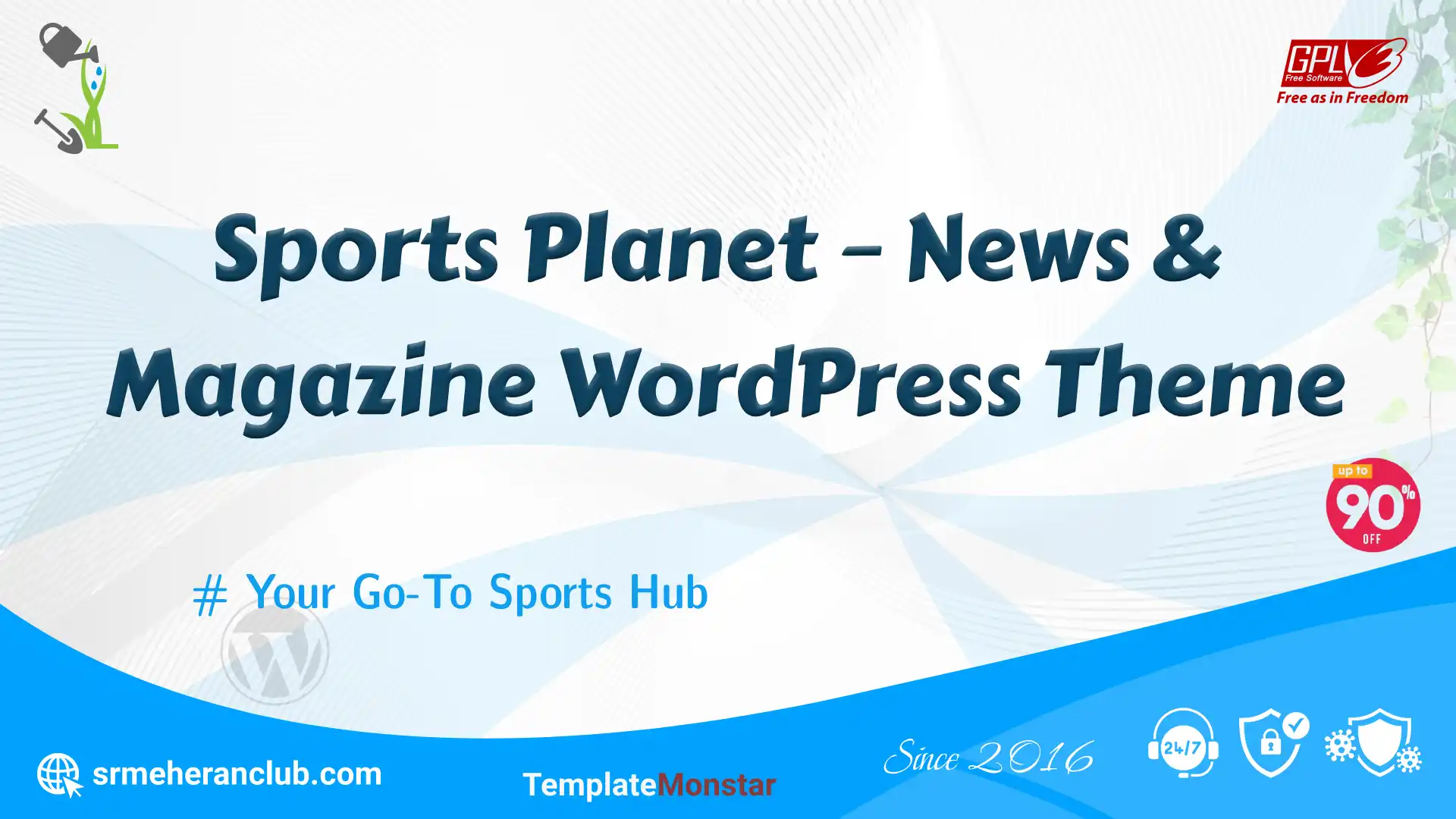 Sports Planet – News & Magazine WordPress Theme — Theme by Templatemonster