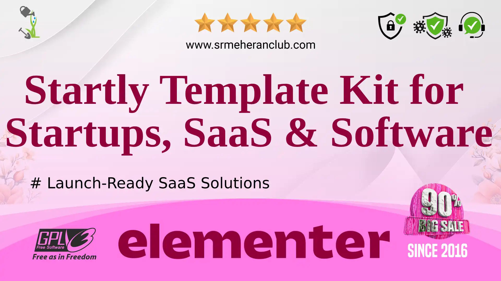 Startly Template Kit for Startups, SaaS & Software