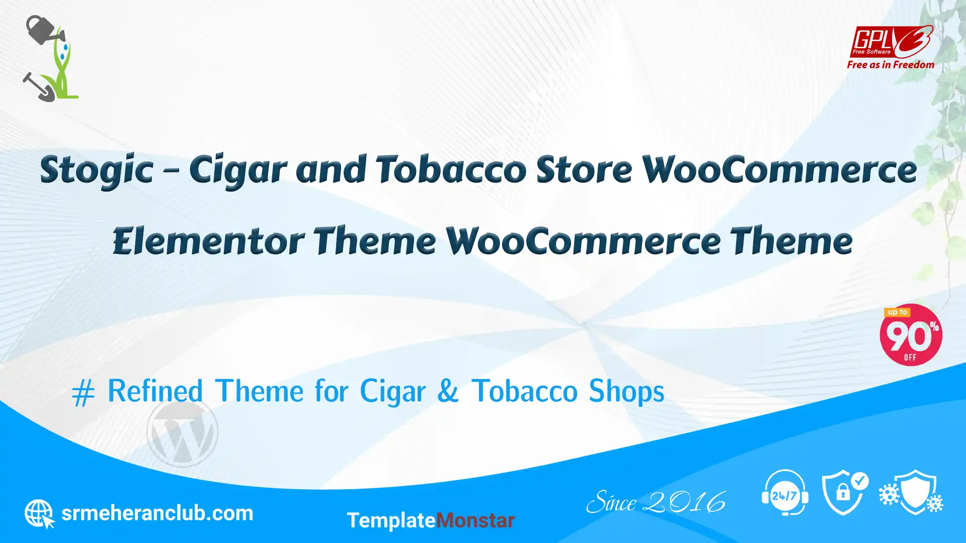 Stogic – Cigar and Tobacco Store WooCommerce Elementor Theme WooCommerce Theme