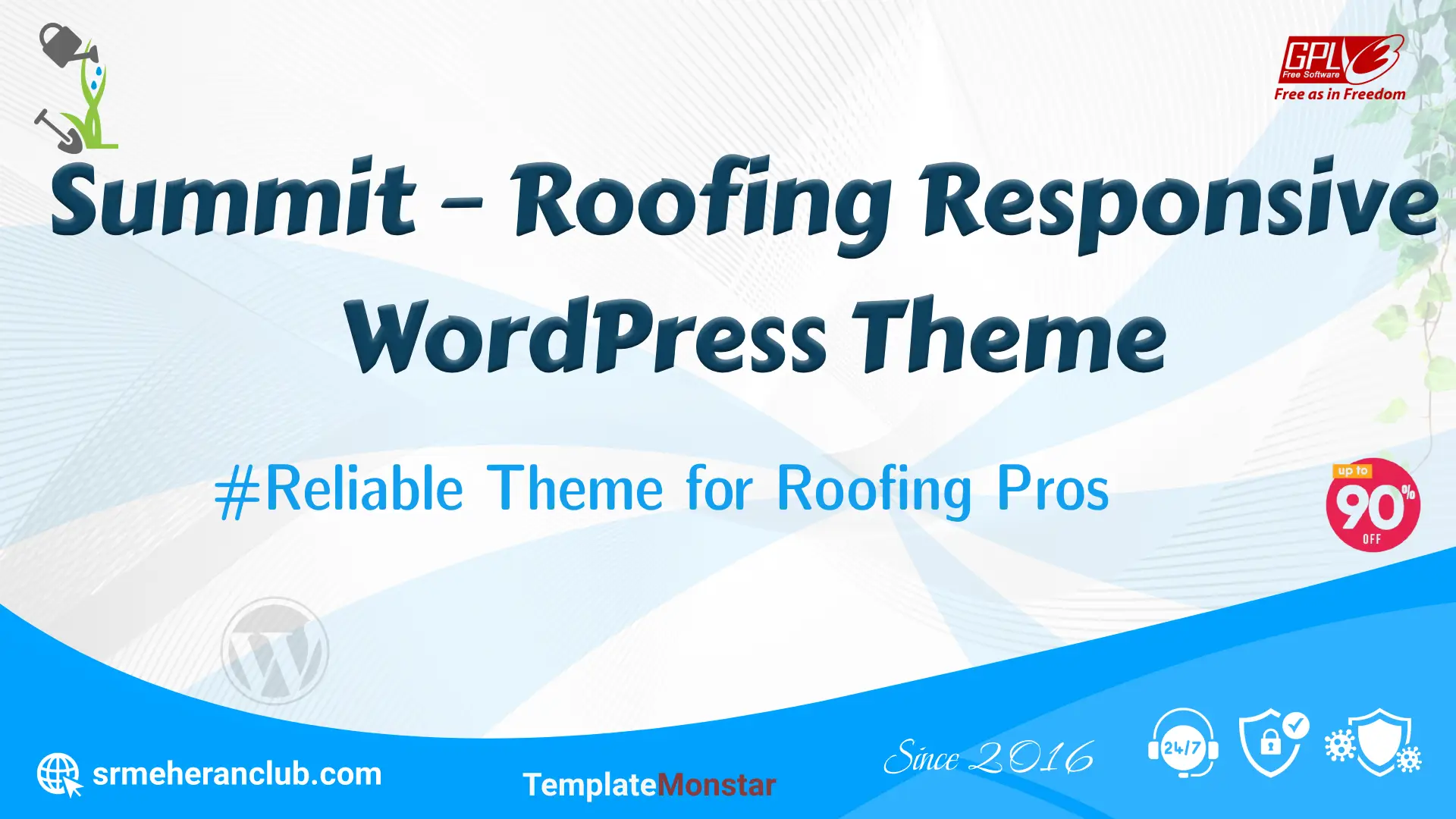 Summit – Roofing Responsive WordPress Theme — Theme by Templatemonster