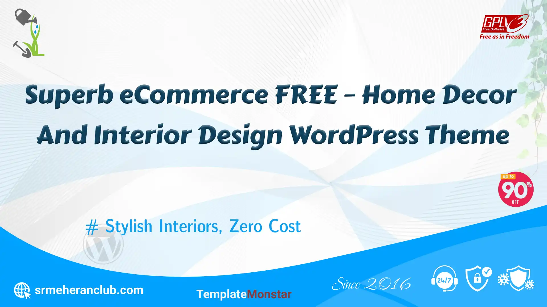 Superb eCommerce FREE – Home Decor And Interior Design WordPress Theme — Theme by Templatemonster