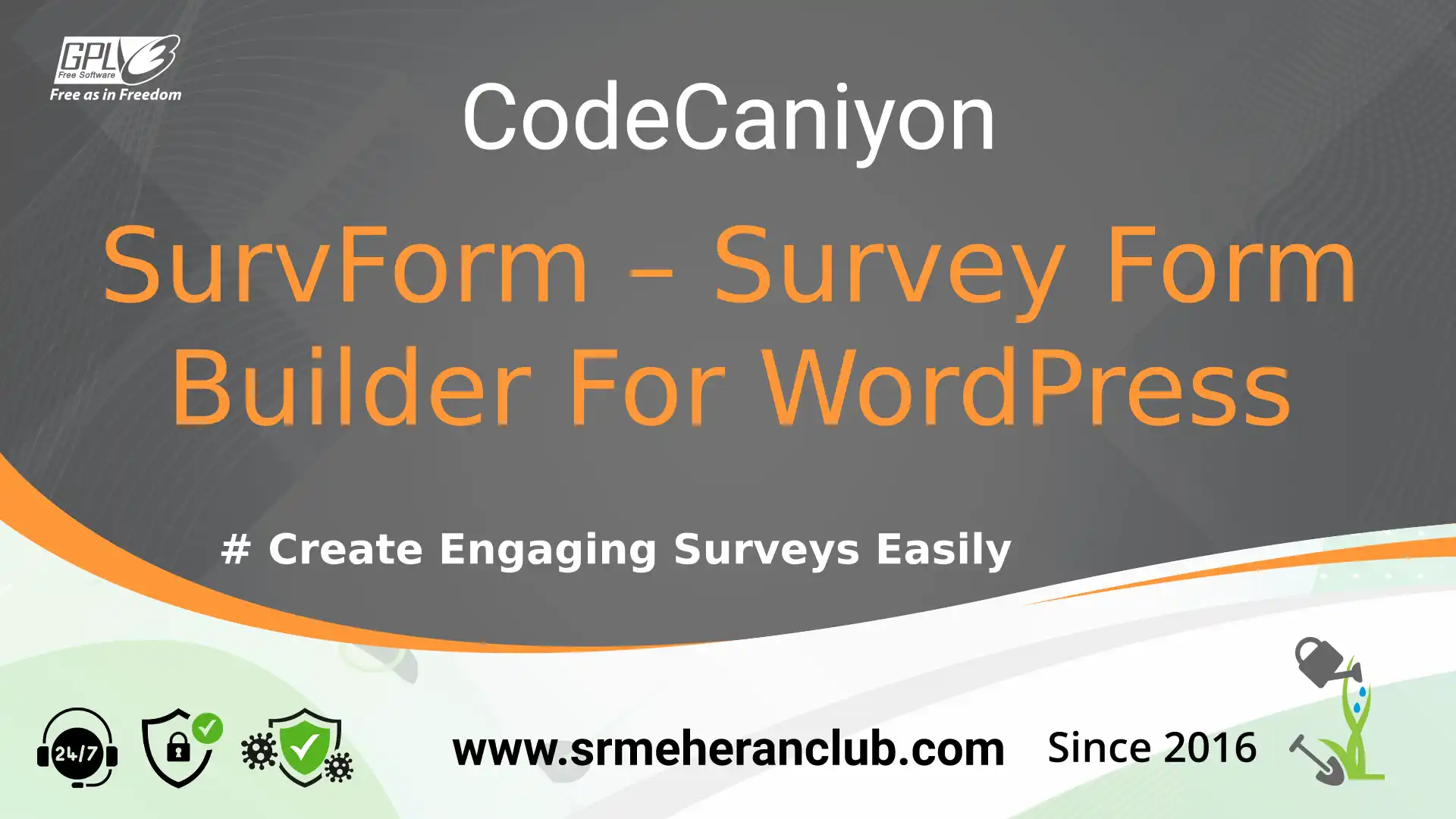 SurvForm – Survey Form Builder For WordPress — Plugin by Codecanyon