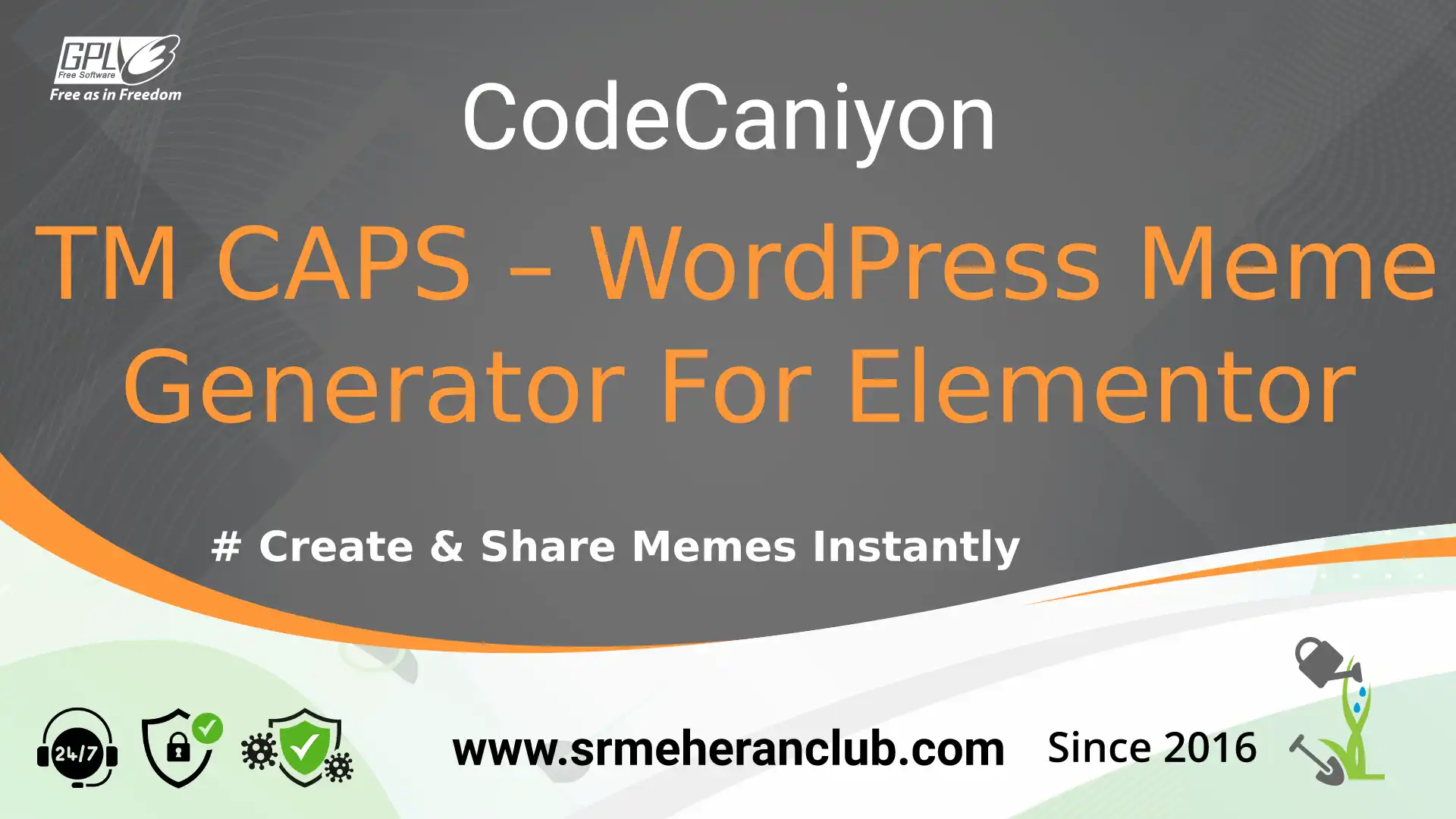 TM CAPS – WordPress Meme Generator For Elementor — Plugin by Themeforest