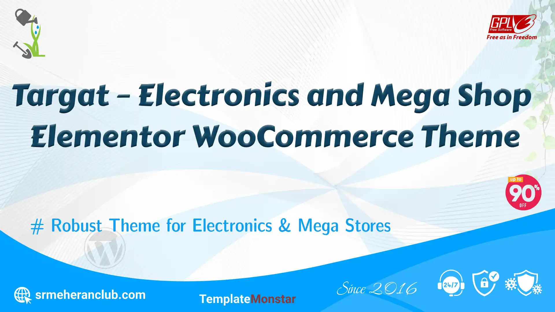 Targat – Electronics and Mega Shop Elementor WooCommerce Theme