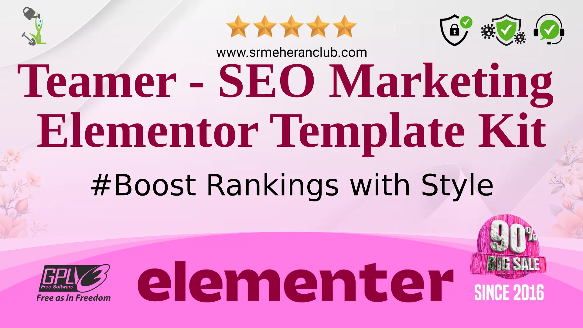 Teamer – SEO Marketing Elementor Template Kit — Elementor Kit by Themeforest