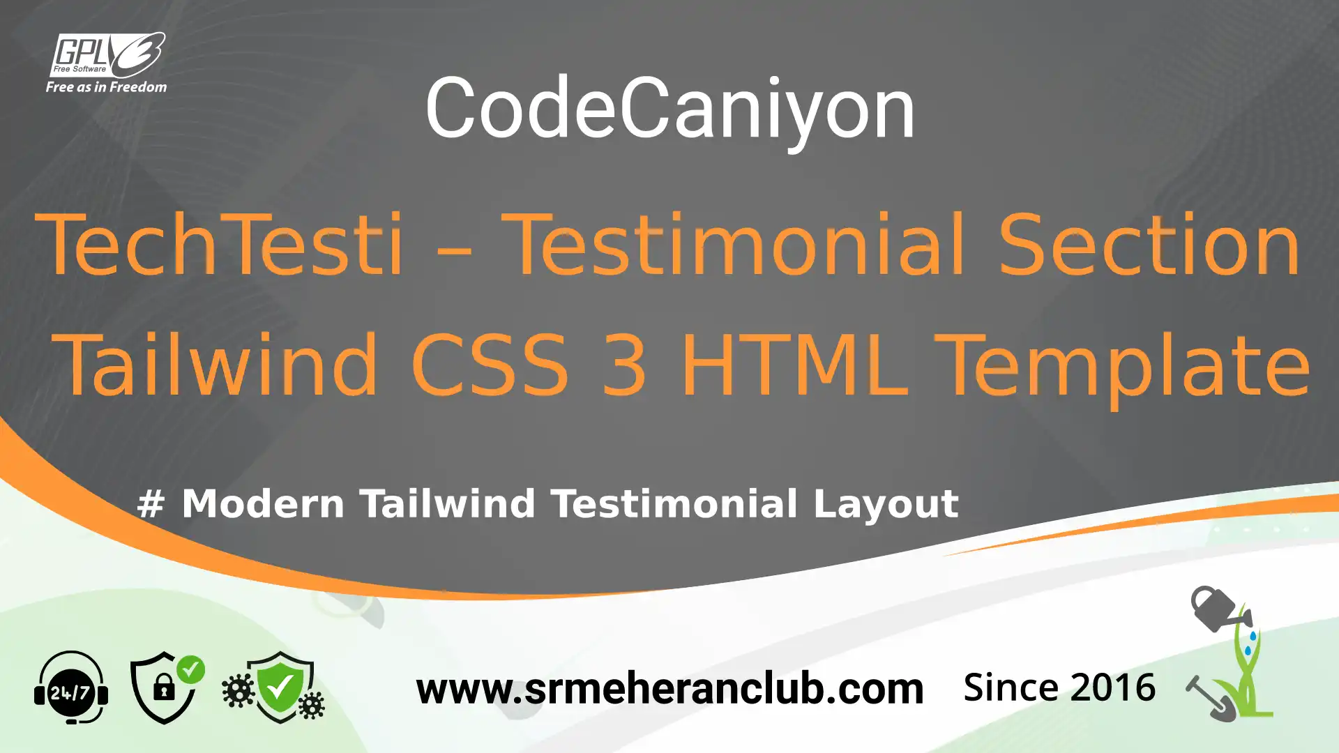 TechTesti – Testimonial Section Tailwind CSS 3 HTML Template — Template by Themeforest