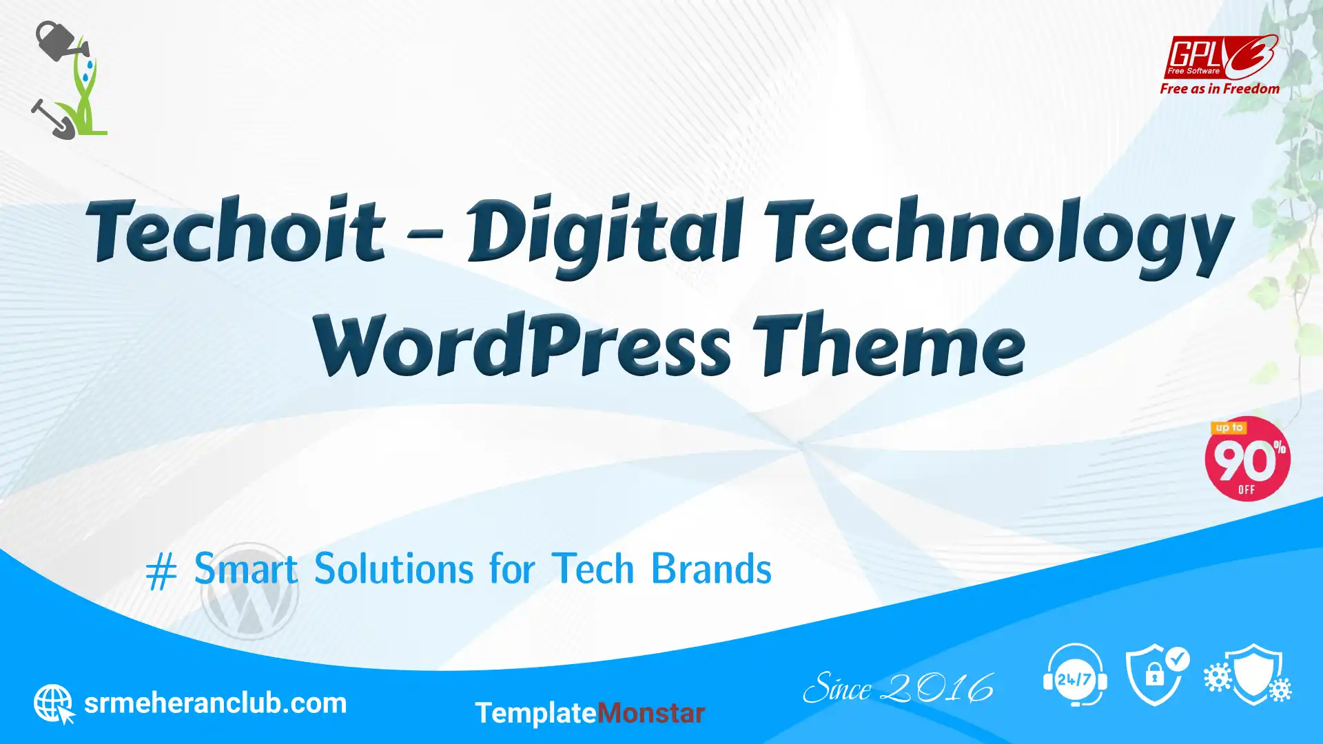 Techoit – Digital Technology WordPress Theme — Theme by Templatemonster