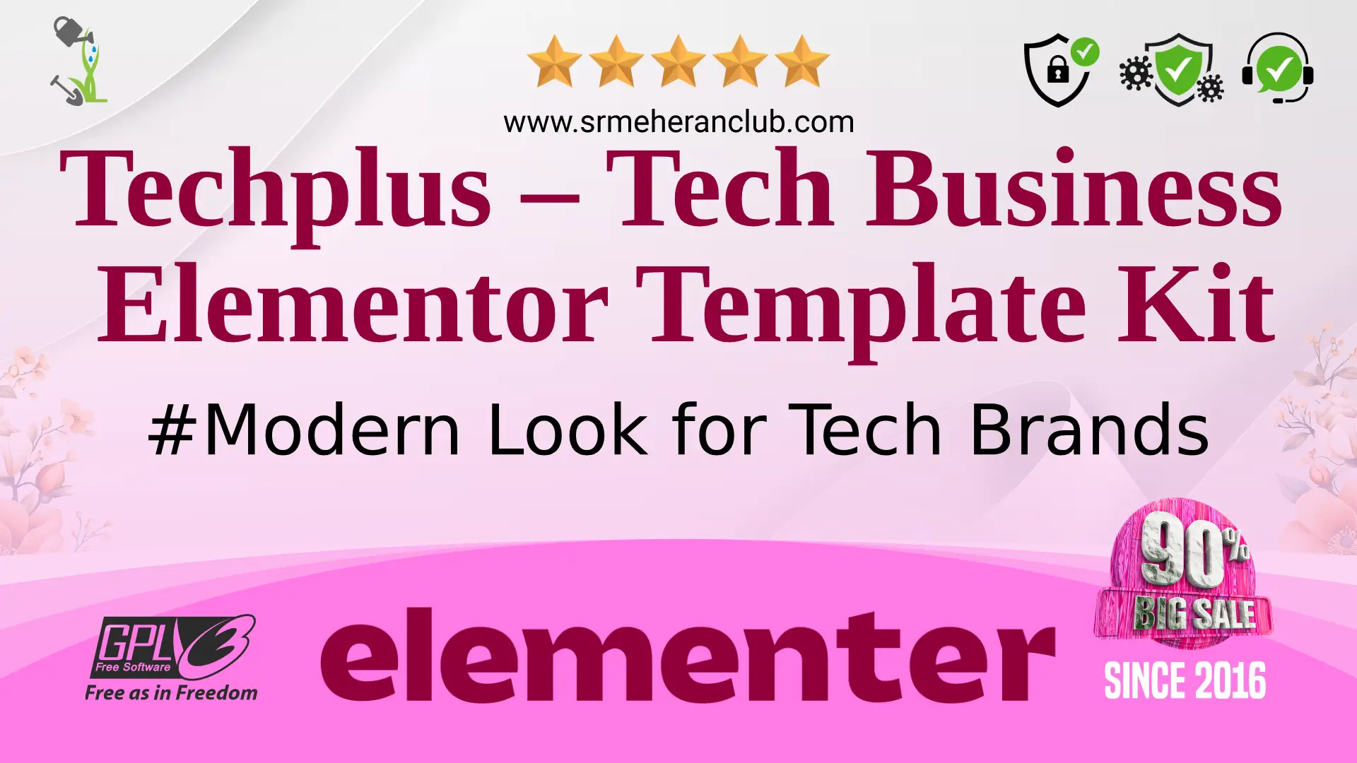 Techplus – Tech Business Elementor Template Kit — Elementor Kit by Themeforest